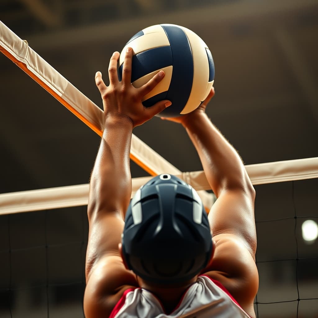 Illustration de la carte volley-ball aux Jeux olympiques