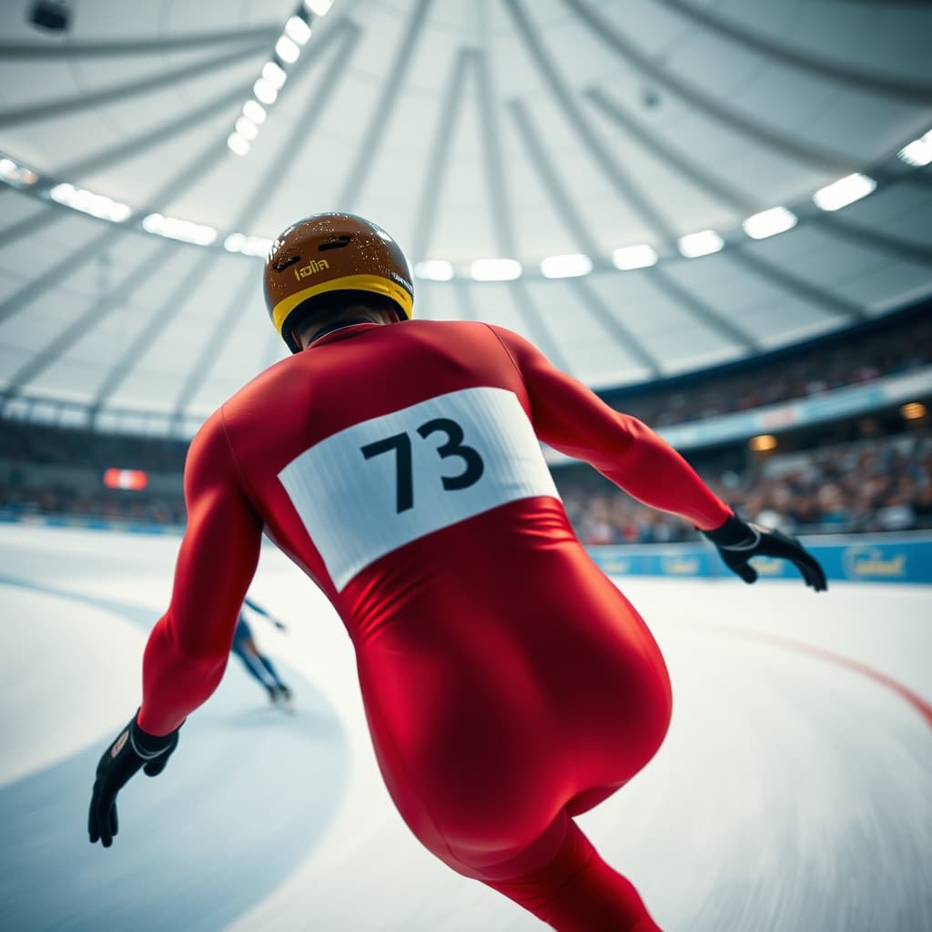 Illustration de la carte Patinage de vitesse sur piste courte aux Jeux olympiques de 1998