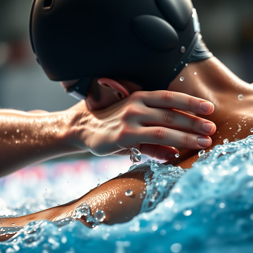 Illustration de la carte 100 mètres dos S12 masculin aux Jeux paralympiques d'été de 2024