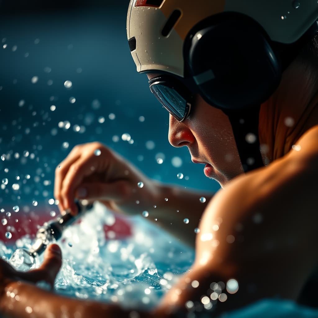 Illustration de la carte Nage en eau libre aux championnats du monde de natation 2011