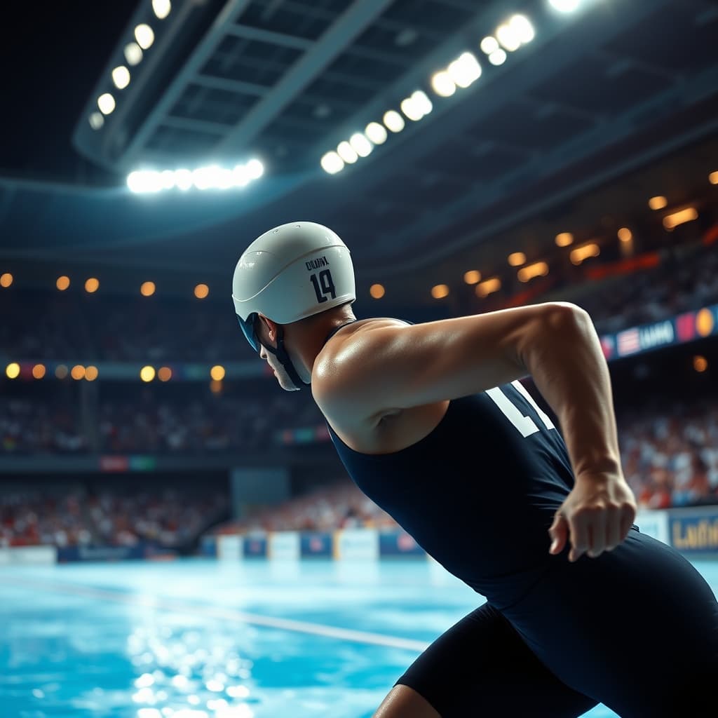 Illustration de la carte Natation synchronisée aux Jeux olympiques