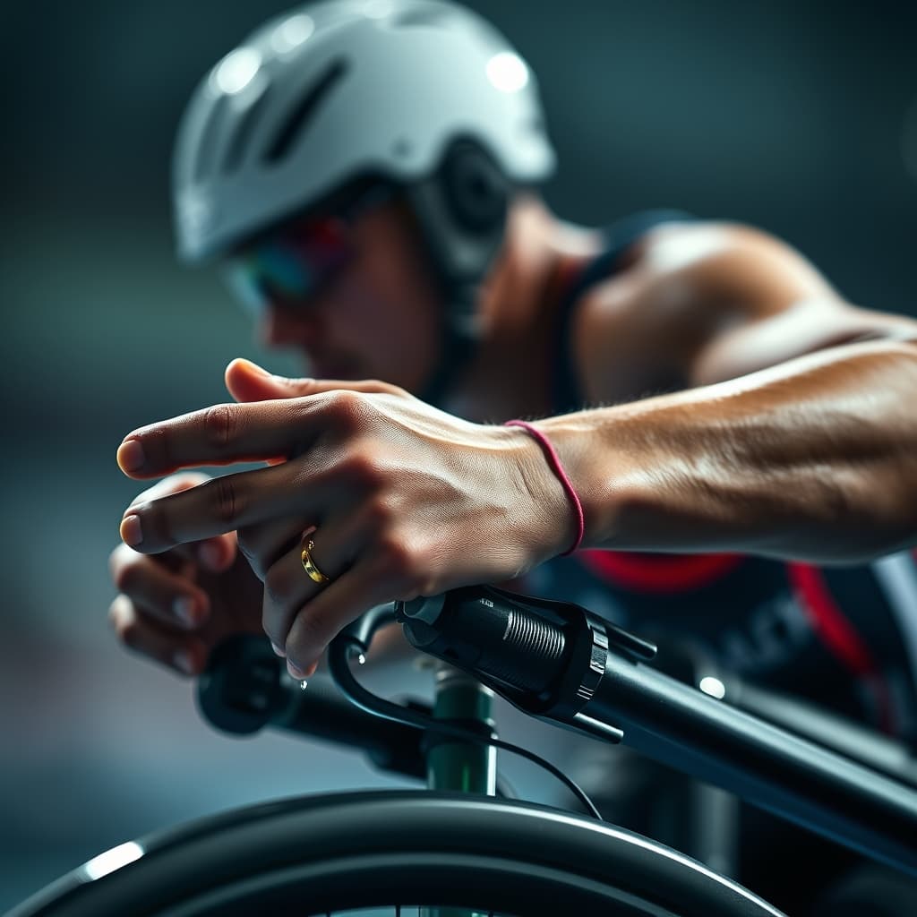 Illustration de la carte 100 mètres T13 masculin aux Jeux paralympiques d'été de 2024