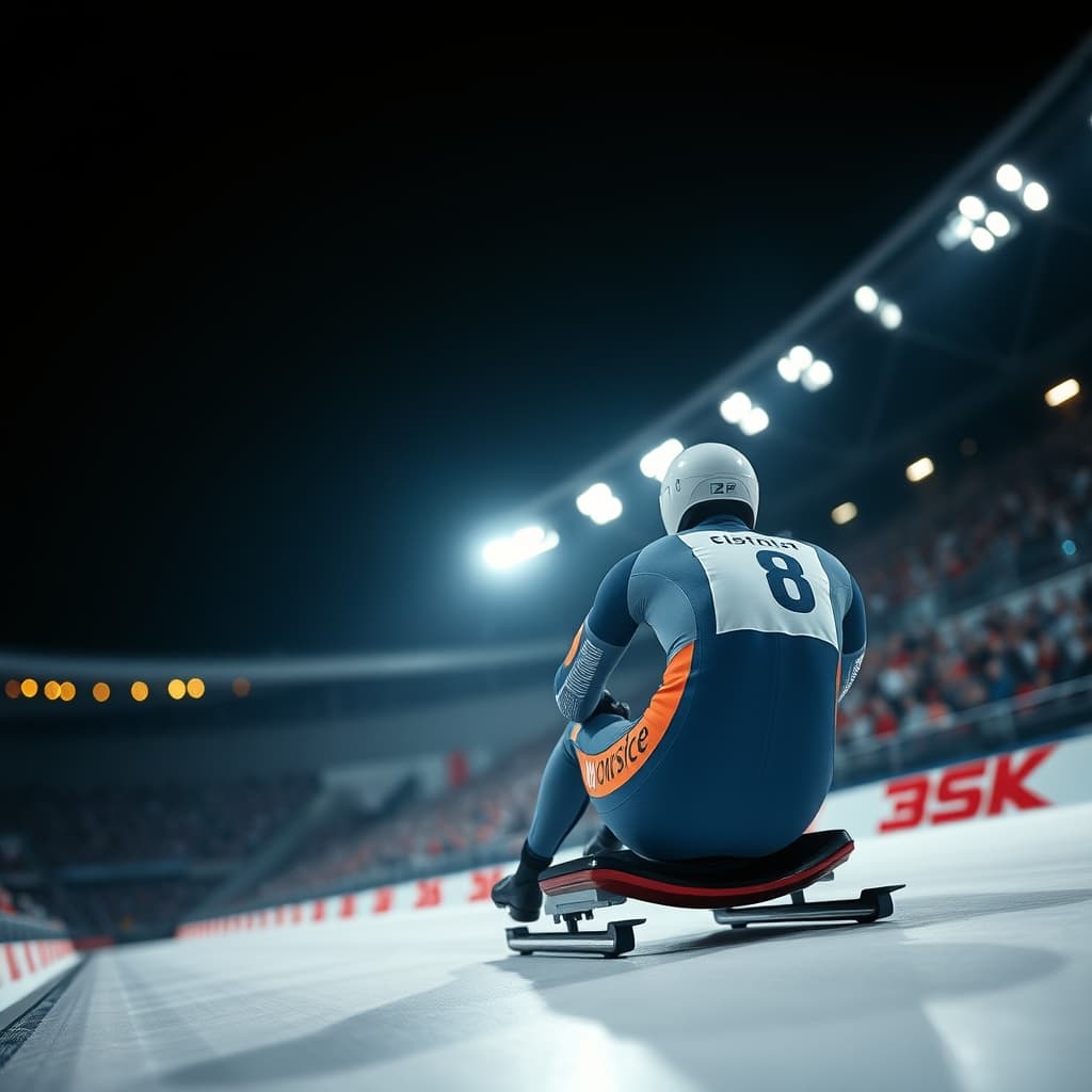 Illustration de la carte Coupe du monde de luge 2025-2026