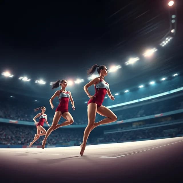 Cartes de Gymnastique artistique féminine à collectionner