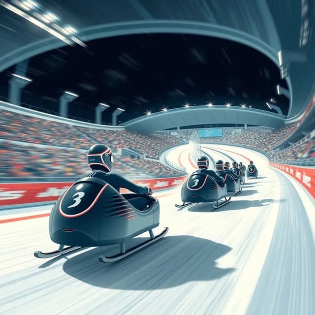 Cartes de Luge de course à collectionner
