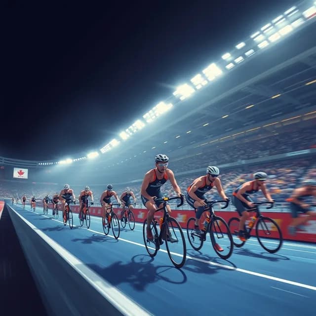 Cartes de Triathlon d'hiver à collectionner