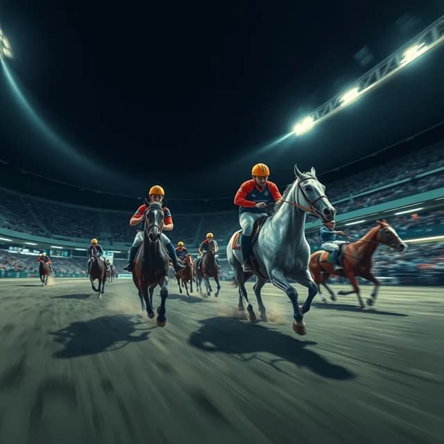 Cartes de Course de chevaux pur-sang à collectionner
