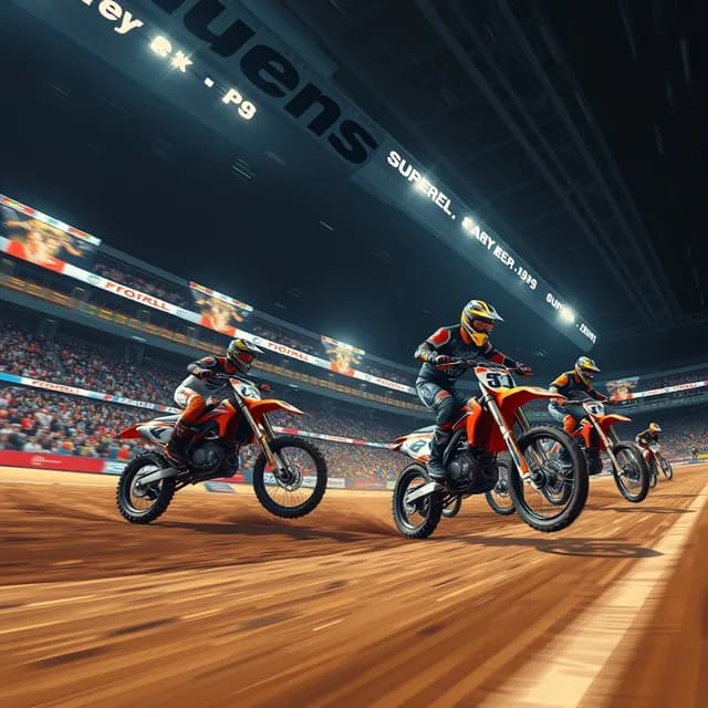 Cartes de Supercross à collectionner