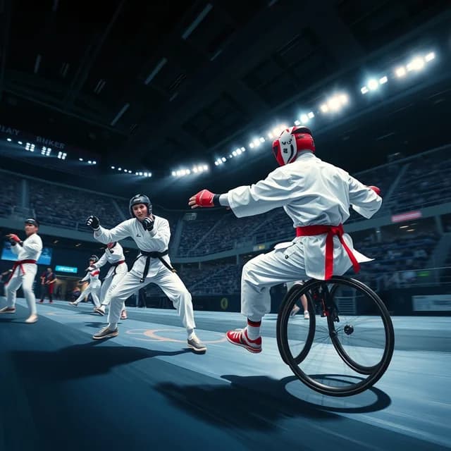 Cartes de Para-taekwondo à collectionner
