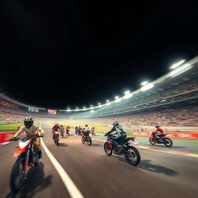 Cartes de Course de motos à collectionner